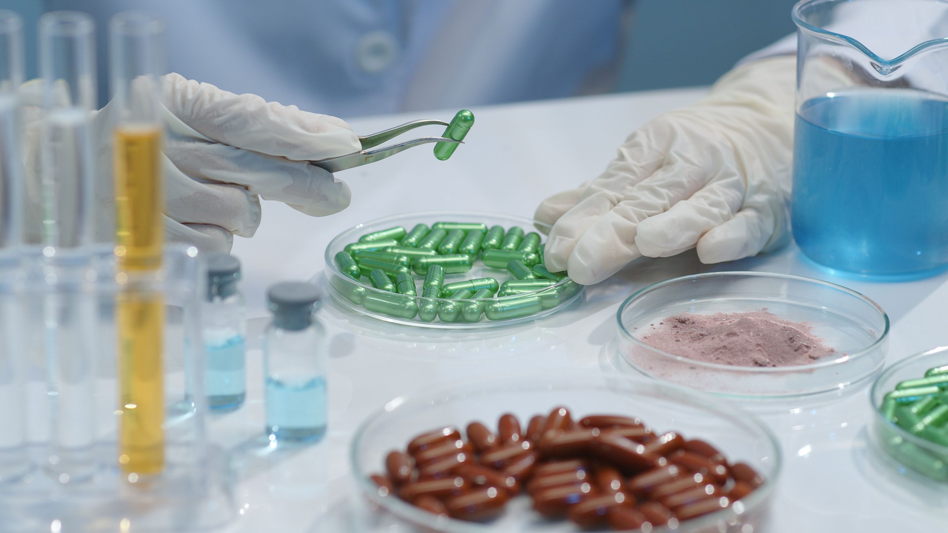 Medicine in laboratory